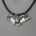 Sterling Silver Bat Pendant